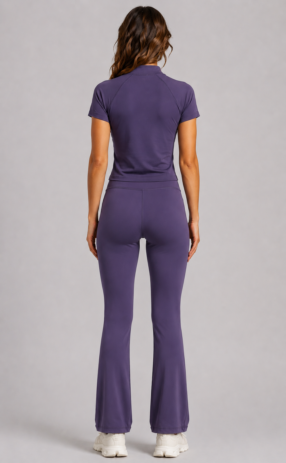 High-Waist Wide Leg Legging