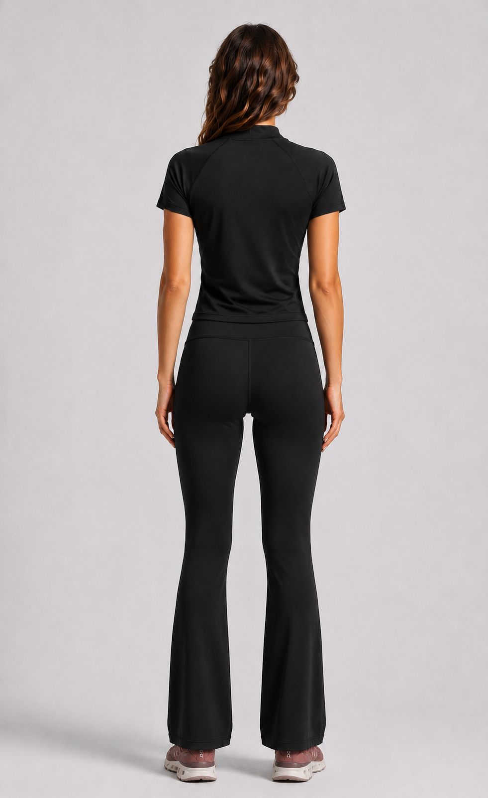 High-Waist Wide Leg Legging