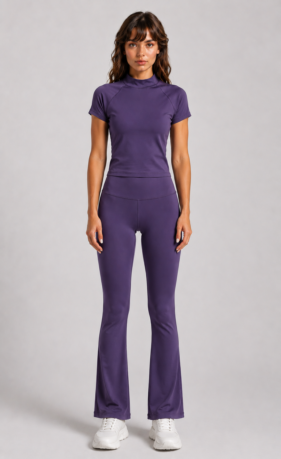 High-Waist Wide Leg Legging